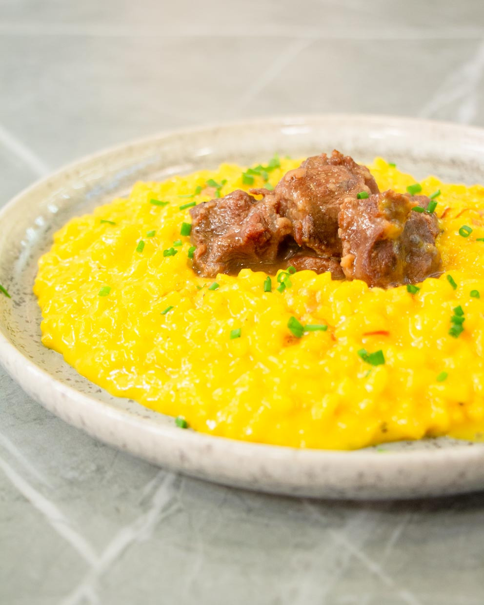 RISOTTO COM OSOBUCO